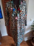 Jurk ned  myrna maat xl kreukvrij stretch, Zwart, Maat 46/48 (XL) of groter, Ophalen of Verzenden, Zo goed als nieuw