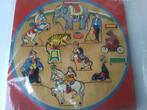 Simplex houten puzzel jaren 60 circus, 2 tot 4 jaar, Gebruikt, Ophalen of Verzenden, Van hout
