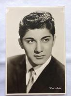 Paul Anka Amerikaanse zanger en songwriter 21 x 15 cm, Verzamelen, Ophalen of Verzenden, 1940 tot 1960, Ongelopen, Sterren en Beroemdheden