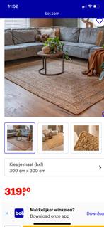 Boho&Me Jute Vloerkleed, Huis en Inrichting, Stoffering | Tapijten en Kleden, Ophalen, Nieuw, Rechthoekig, 200 cm of meer