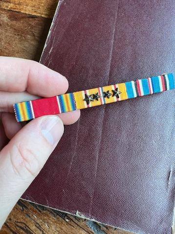 WO2 Amerikaans medaille balk baton 4 pacific campaigns!  beschikbaar voor biedingen