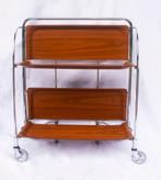 Mid century Bremshey Dinett serveerwagen, origineel 1950-60s, 50 tot 100 cm, Vintage, Ophalen of Verzenden, Zo goed als nieuw