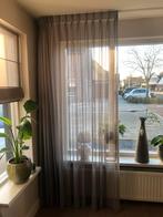 Inbetweens kleur taupe 4 delen en 1vouwgordijn, Huis en Inrichting, Ophalen of Verzenden, Zo goed als nieuw