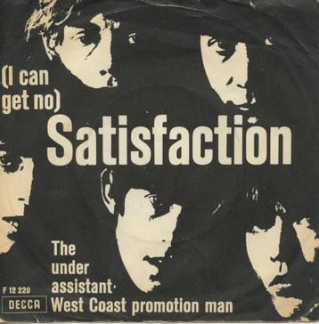 THE ROLLING STONES - Single SATISFACTION (Denemarken) beschikbaar voor biedingen