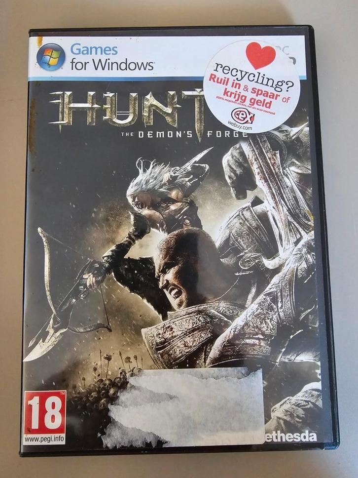 Pc game Hunted the demon force, Spelcomputers en Games, Games | Pc, Zo goed als nieuw, Role Playing Game (Rpg), 1 speler, Vanaf 12 jaar