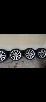 18 inch volkswagen golf 5 6 7 8 velgen winterbanden 5x112, Auto-onderdelen, Banden en Velgen, 18 inch, Gebruikt, Banden en Velgen