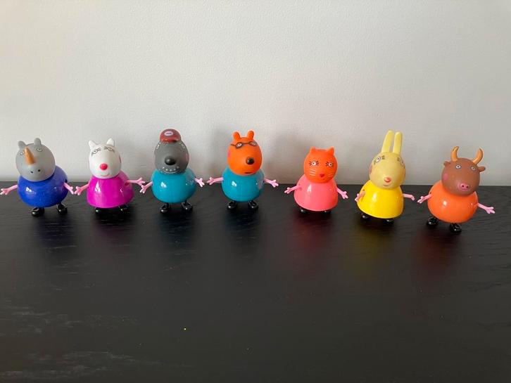 Peppa pig / Peppa big figuurtjes, nette staat, Verzamelen, Poppetjes en Figuurtjes, Gebruikt, Ophalen of Verzenden