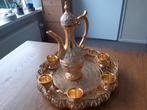 Thee servies, Ophalen, Nieuw, Rond, Metaal