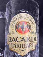 Bacardi eikenhart glazen rummok Pul La Casa del Murcielago, Ophalen of Verzenden, Zo goed als nieuw, Overige typen