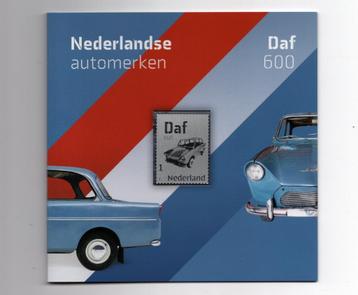 Zilveren postzegel Daf 600 beschikbaar voor biedingen