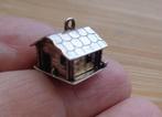 zilveren vintage bedel huisje challet [141], Overige merken, Verzenden, Zo goed als nieuw, 1 bedel