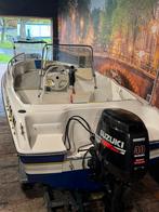 Olympic 460 suzuki 40pk en pega trailer! Snelvarend, Watersport en Boten, Vis- en Consoleboten, Ophalen, Zo goed als nieuw