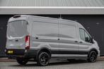 Ford Transit L3H2 | 2.0Tdci 165Pk A8 Aut. | 350 | Raptor Edi, Auto's, Bestelauto's, 12 maanden, Stof, Zwart, 4 cilinders