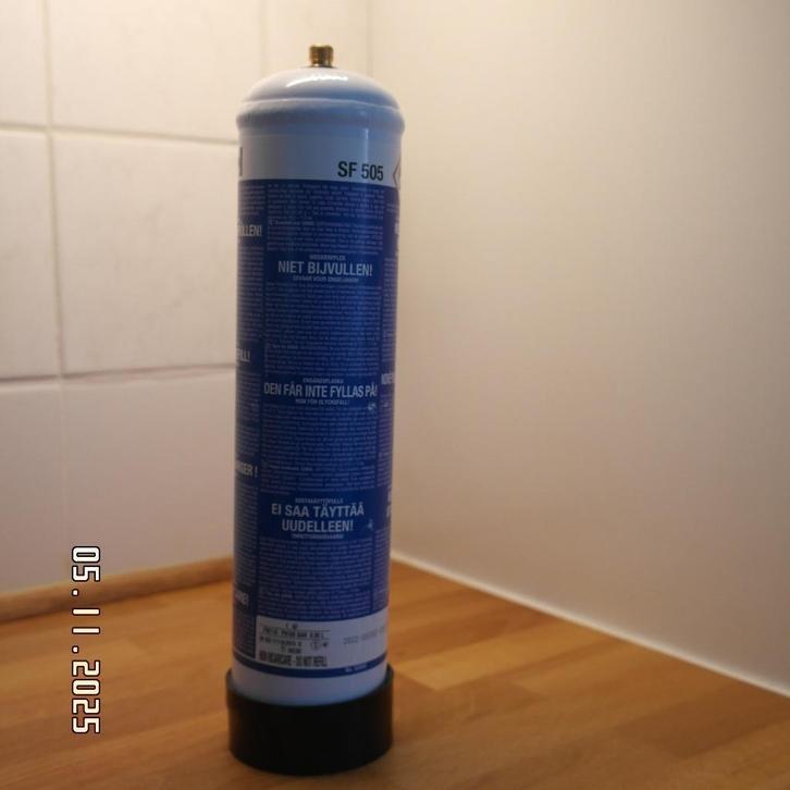 zuurstof fles, Hobby en Vrije tijd, Overige Hobby en Vrije tijd, Zo goed als nieuw, Ophalen