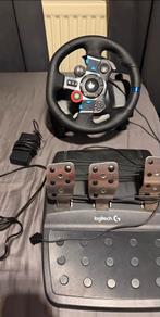 Logitech G29 Racestuur + Schakelaar - Zo Goed Als Nieuw, Spelcomputers en Games, Spelcomputers | Overige, Ophalen, Zo goed als nieuw