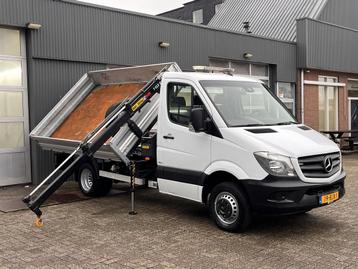 Mercedes-Benz Sprinter 514 CDI 3-zijden Kipper Euro 6 Hiab 0 beschikbaar voor biedingen