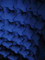 Kvadrat Febrik Pied de Poule Royal meubelstof; kobaltblauw, Hobby en Vrije tijd, Stoffen en Lappen, Wol, Blauw, 120 cm of meer