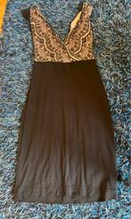 Zwart met roze Tiffany Rose jurk maat 2 (M), Maat 38/40 (M), Tiffany Rose, Ophalen of Verzenden, Zo goed als nieuw