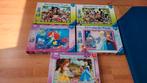5 puzzels als nieuw, Ophalen of Verzenden, Meer dan 50 stukjes, Zo goed als nieuw, 6 jaar of ouder