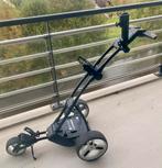 Elektrische Motocaddy M1 Pro golftrolley met parapluhouder, Sport en Fitness, Golf, Ophalen, Gebruikt, Golfkar