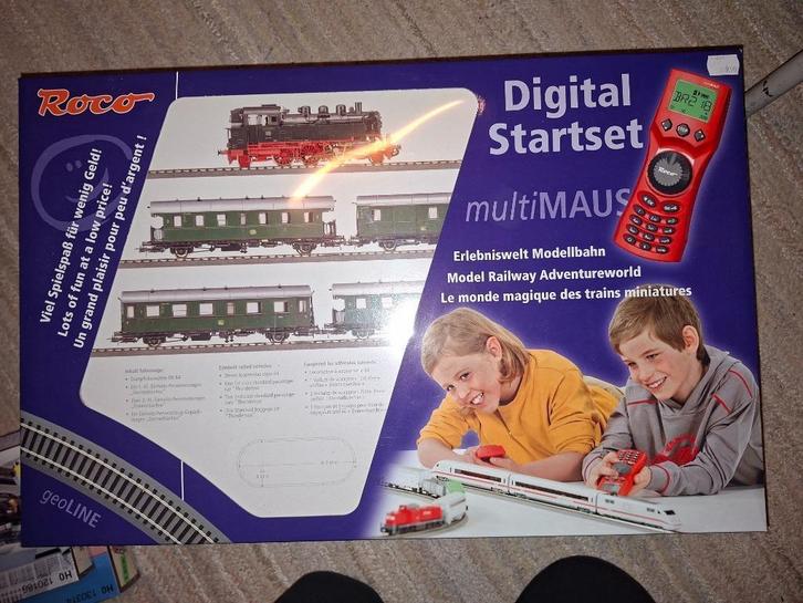 Roco/Fleischmann stoomloc set, Hobby en Vrije tijd, Modeltreinen | H0, Zo goed als nieuw, Treinset, Gelijkstroom, Roco, Ophalen of Verzenden