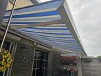 Zonnescherm 5 meter, Ophalen, Gebruikt, 450 cm of meer, Elektrisch