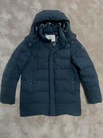 Woolrich donsjack , puffer , Maat M navy blauw, Ophalen of Verzenden, Zo goed als nieuw, Blauw