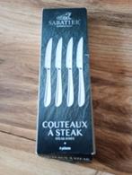 4 Vleesmessen Sabatier - Edelstaal 18/10, Nieuw, Ophalen of Verzenden, Rvs of Chroom, Vaatwasserbestendig