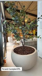 Kunstboom met pot. Polyester pot 90 cm, Ophalen of Verzenden, Volle zon, Overige soorten, 100 tot 250 cm