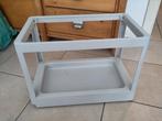 Hallbar ikea uitrekbaar rek voor prullenbak, Huis en Inrichting, Woonaccessoires | Prullenbakken, Ophalen, Zo goed als nieuw, Kunststof