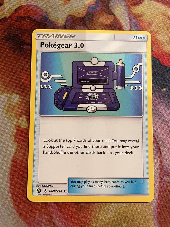 Pokemon Pokégear 3.0 Alternate Art (182b/214), Hobby en Vrije tijd, Verzamelkaartspellen | Pokémon, Zo goed als nieuw, Losse kaart