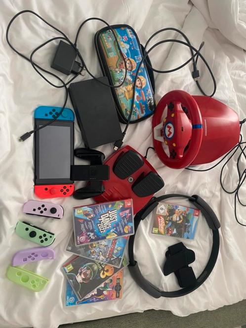 Nintendo switch, Spelcomputers en Games, Spelcomputers | Nintendo Switch, Zo goed als nieuw, Switch Original, Ophalen of Verzenden