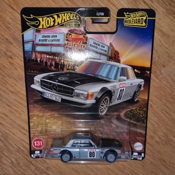 405 - Hotwheels Mercedes-Benz 500 SLC Rallye in verpakking.  beschikbaar voor biedingen