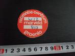 sticker recreatie centrum marveld groenlo W12 8/3, Ophalen, Zo goed als nieuw, Bedrijf of Vereniging