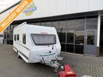 Dethleffs C Joy 460 LE Aparte bedden Mover + Airco + Luifel., Caravans en Kamperen, Caravans, Lengtebed, Bedrijf, Treinzit, Schokbreker