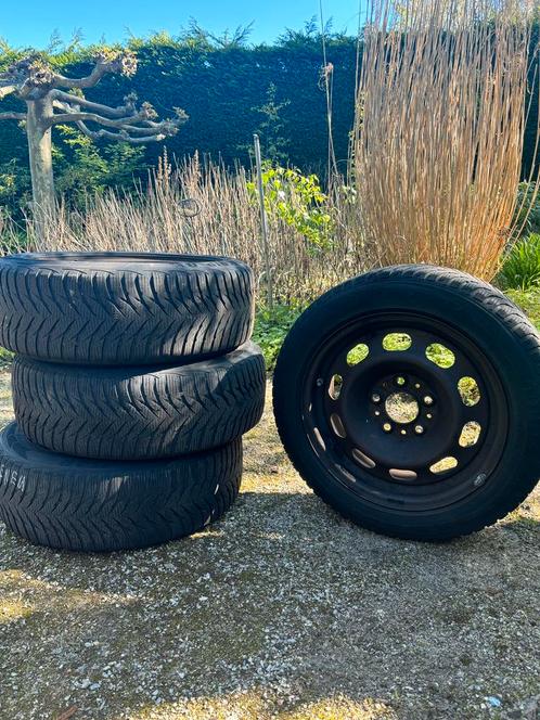 Winterbanden met stalen velgen, Auto-onderdelen, Banden en Velgen, Banden en Velgen, Winterbanden, 16 inch, 195 mm, Personenwagen