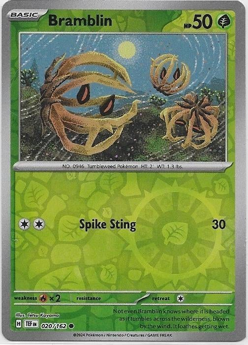 Temporal Forces,  Bramblin [reverse] 20/162, Verzenden, Nieuw, Losse kaart