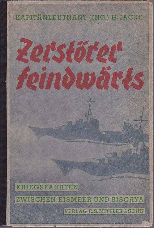 Marine duits Kriegsfahrten Zerstörer tegen de vijand, Verzamelen, Militaria | Tweede Wereldoorlog, Marine, Boek of Tijdschrift