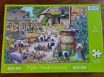 House of Puzzles 250 grote stukjes Piglet Pandemonium, Ophalen of Verzenden, Minder dan 500 stukjes, Zo goed als nieuw, Legpuzzel