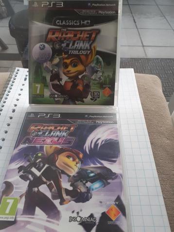 Ratchet & Clank PS3 - Trilogy & Nexus €30 per stuk beschikbaar voor biedingen