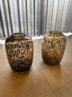 Cheetah Vazen Set - Medium, Huis en Inrichting, Ophalen, Overige kleuren, Minder dan 50 cm, Glas