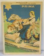 oude slagerij reclame varkens Germes de mais Prima, Verzamelen, Merken en Reclamevoorwerpen, Verzenden, Gebruikt, Reclamebord