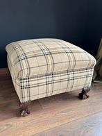 Antieke Engelse hocker / footstool., Antiek en Kunst, Ophalen
