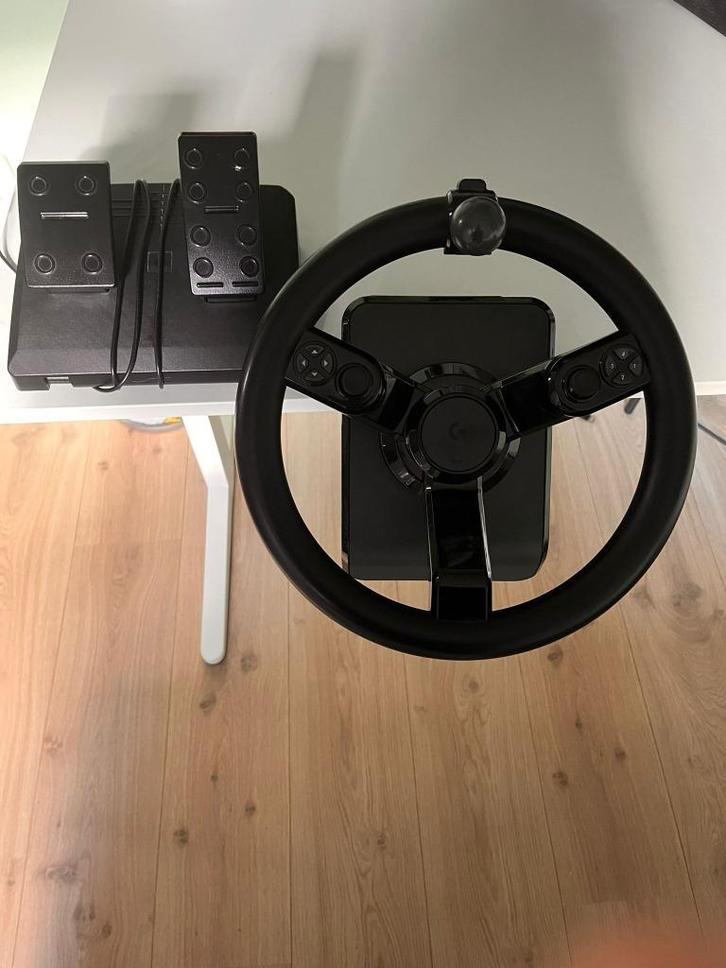 Logitech farming stuur, Computers en Software, Joysticks, Zo goed als nieuw, Ophalen of Verzenden