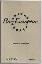 Honda Pan European ST1100 manual 1994 (4150z), Motoren, Handleidingen en Instructieboekjes, Honda