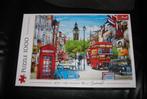 Puzzel 1000 stukjes. Londen. Merk : Treft, Ophalen of Verzenden, 500 t/m 1500 stukjes, Zo goed als nieuw, Legpuzzel