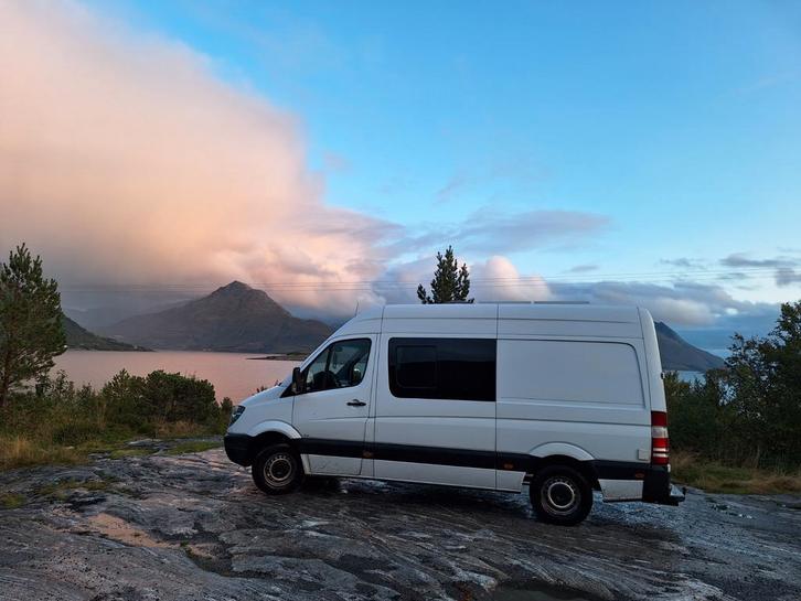 Mercedes camper bus L2H2 2009, Caravans en Kamperen, Campers, Particulier, tot en met 2, Buscamper of Camperbus, Mercedes-Benz