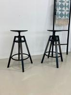 Ikea DALFRED Krukken hout met draaibaar zitvlak, Ophalen, Draaibaar, Gebruikt, Hout