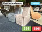 Elektrische relaxstoel - €398,- 2 kleuren mogelijk, Ophalen of Verzenden, Zo goed als nieuw, 50 tot 75 cm