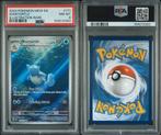 Wartortle 171/165 Illustration Rare Pokemon 151 PSA 8 NM-MT, Ophalen of Verzenden, Nieuw, Losse kaart